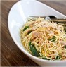 Angel Hair Tuna with Red Chile Flakes, Lemon and Olive Oil
